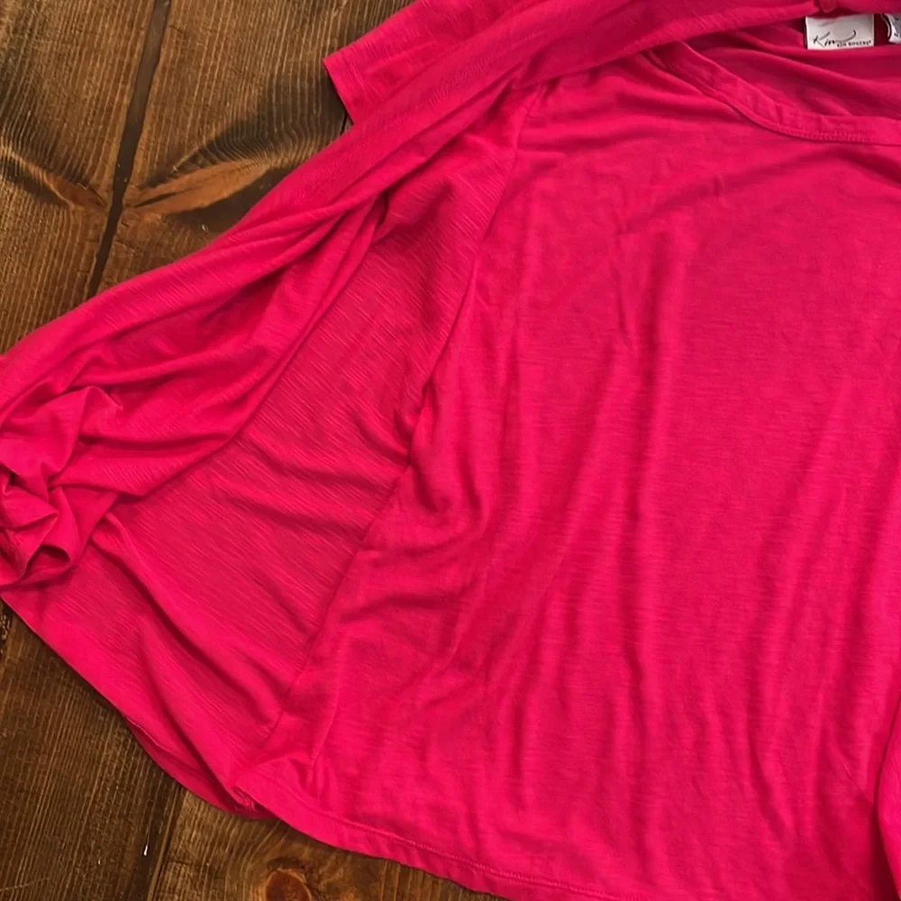 Kim Rogers Pink Cardigan Shirt